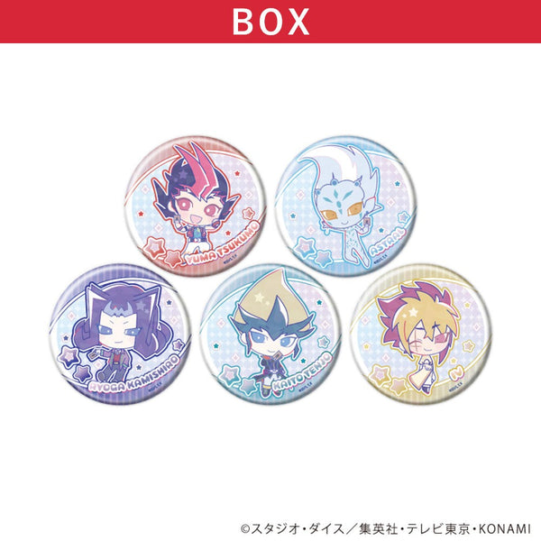 ホログラム缶バッジ(65mm)「遊☆戯☆王ZEXAL Design produced by Sanrio」01/コンプリートセット(全5種)(コラボイラスト)