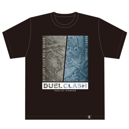 DUEL CLASH Tシャツ レッドアイズ・ブラックメタルドラゴンVSリボルバー・ドラゴン