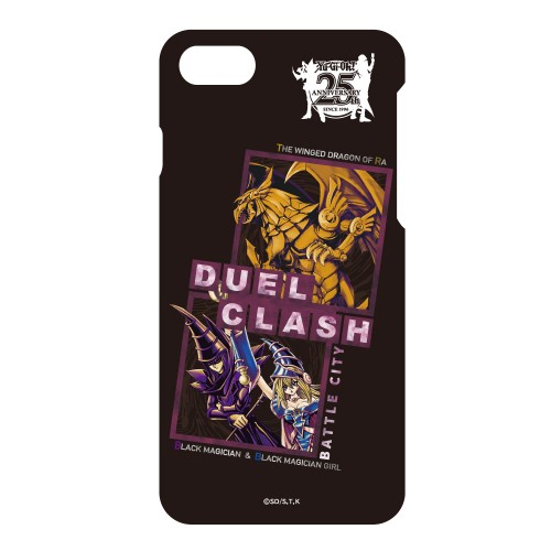 DUEL CLASH iPhoneケース ブラック・マジシャン＆ブラック・マジシャン・ガールVSラーの翼神竜