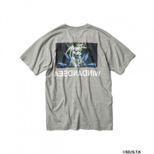WIND AND SEA ANIMATION TEE TYPE：A gray