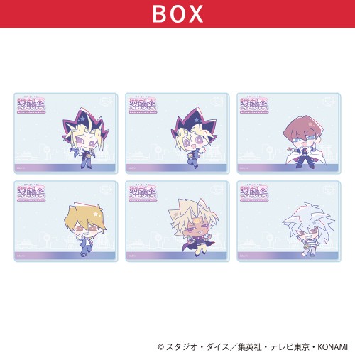 コレクションシート「遊☆戯☆王デュエルモンスターズ Design produced by Sanrio」BOX(全6種)(コラボイラスト)