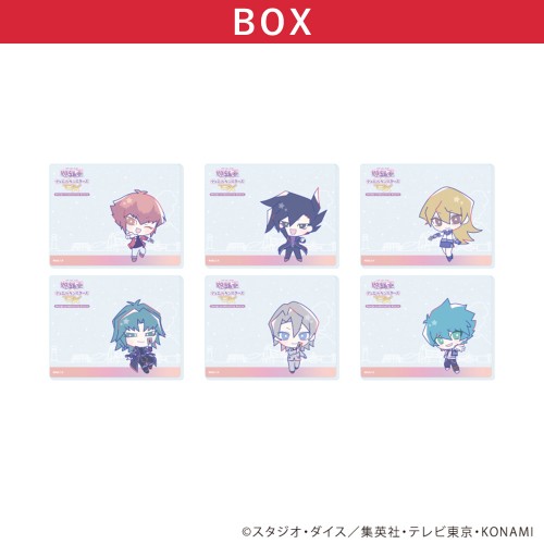 コレクションシート「遊☆戯☆王デュエルモンスターズGX Design produced by Sanrio」01/コンプリートBOX(全6種)(コラボイラスト)