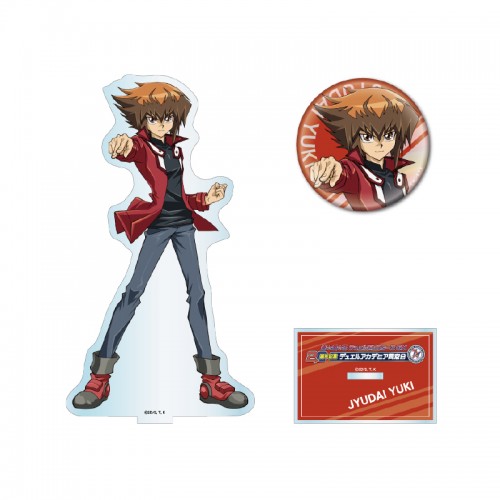 デュエルアカデミア同窓会 アクリルスタンド＆缶バッジセット