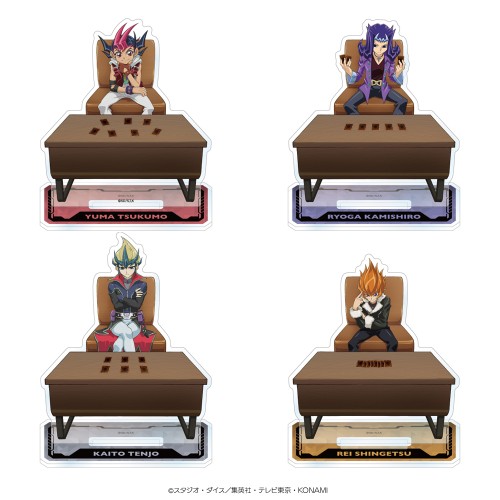 「遊☆戯☆王ＺＥＸＡＬ」 アクリルスタンド（全4種）